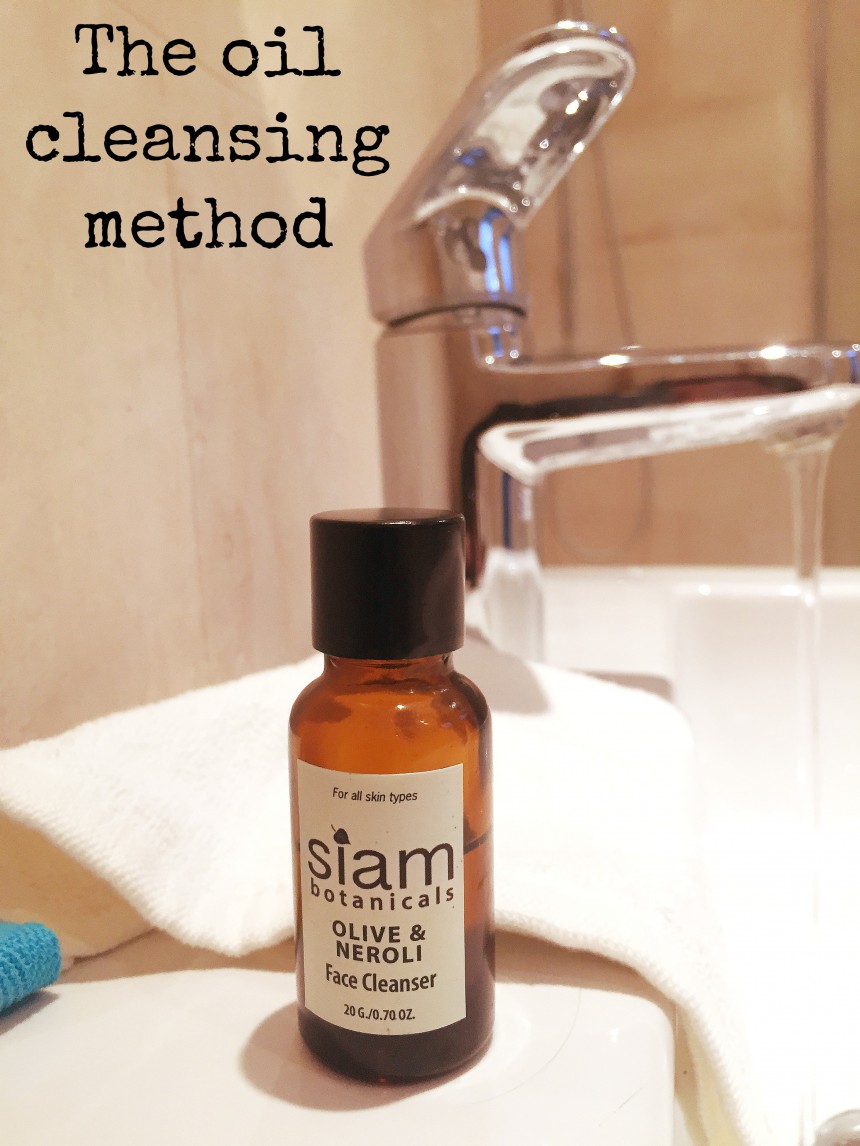 Oil cleansing method - oil cleanser, flannel and hot water