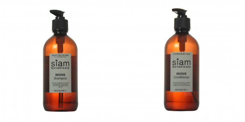 'Revive' shampoo and conditioner with eucalyptus