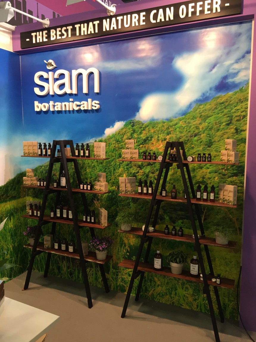 Cosmoprof 2015 - the Siam Botanicals stand